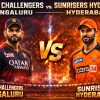 Royal Challengers Bengaluru vs Sunrisers Hyderabad timeline
